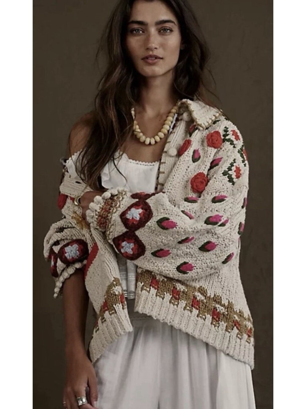 Free people Rosebud Cardigan Size Small Womens Sweater